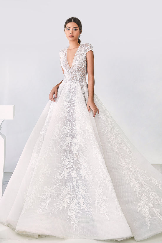 uluwatu lace wedding dress Glamorous Wonderland in Uluwatu Wedding