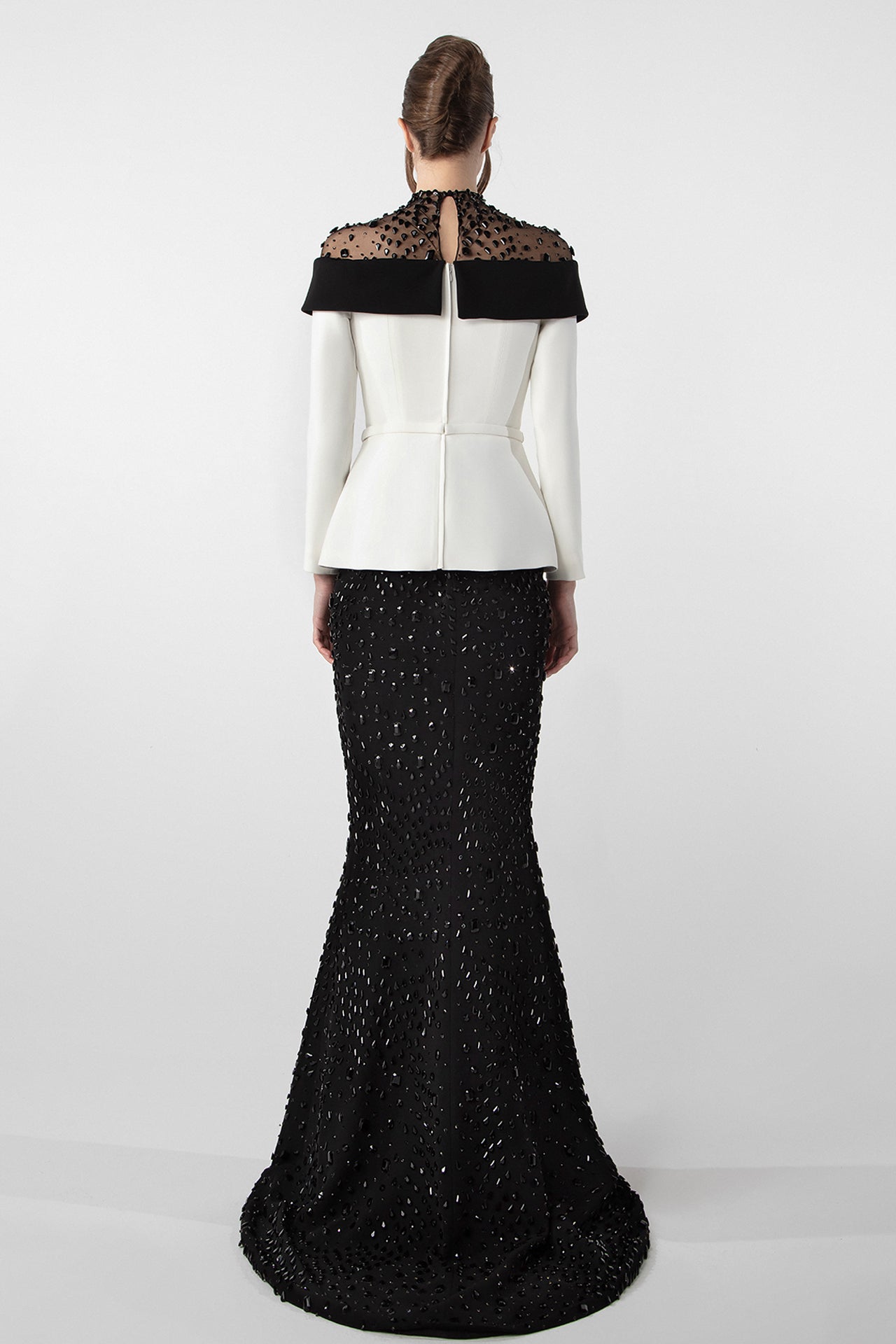 Jacket-Inspired Embroidered Set
