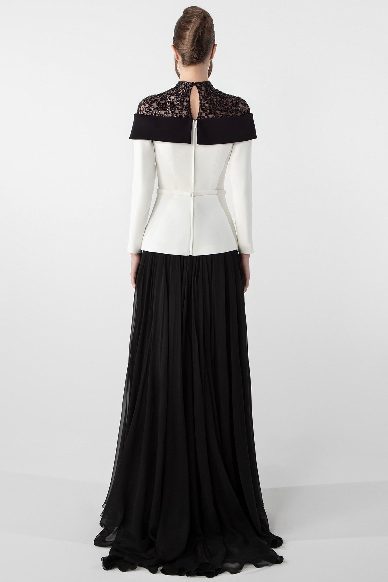 Jacket-Inspired Embroidered Ensemble