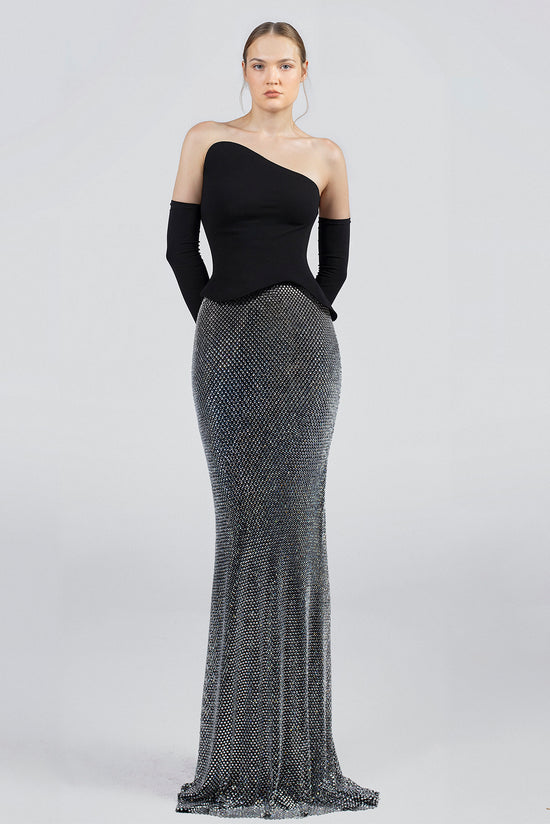 Strapless Opera Ensemble Gattinolli by Marwan Strapless Opera Ensemble Gattinolli by Marwan