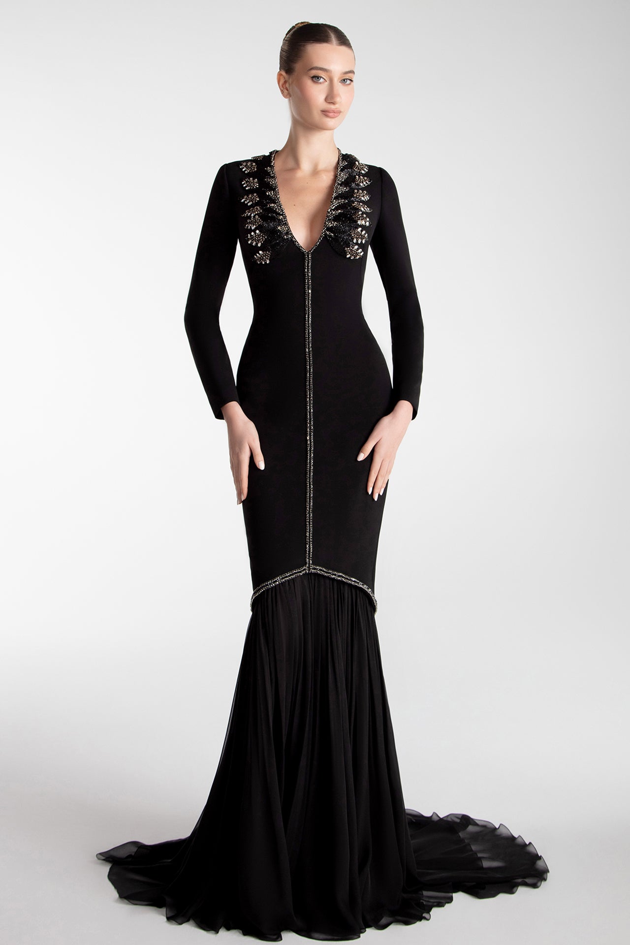 تحميل وتشغيل الفيديو في عارض المعرض، Long Jacket Redingote
