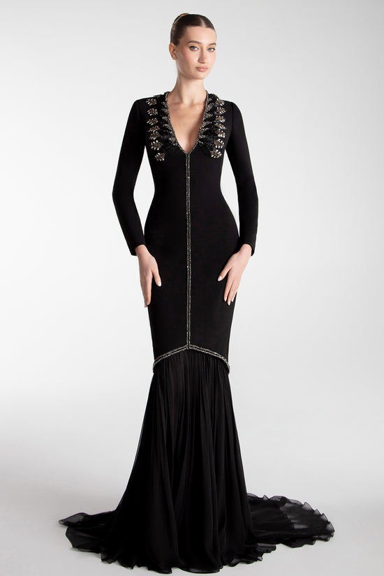 تحميل وتشغيل الفيديو في عارض المعرض، Long Jacket Redingote
