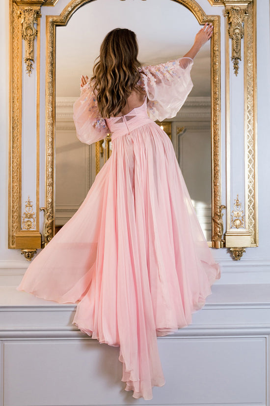 Strapless A-Line Dress with Tulle Bolero – Gattinolli by Marwan